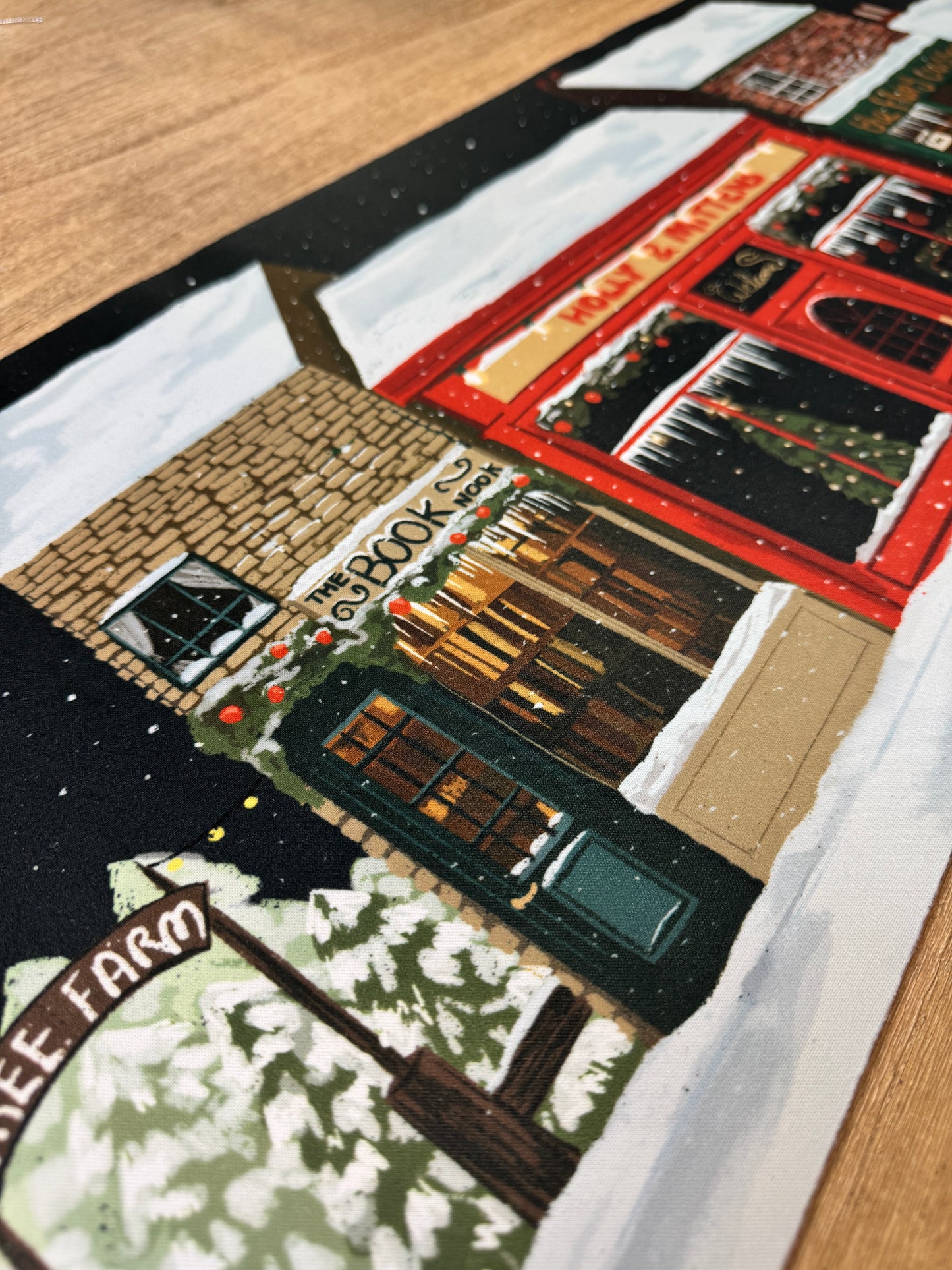 NEW Cozy December Village Desk Mat *limited time only*