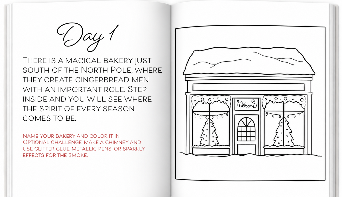 Create Your CHRISTMAS ADVENTure Pre-Order (DIGITAL BOOK)